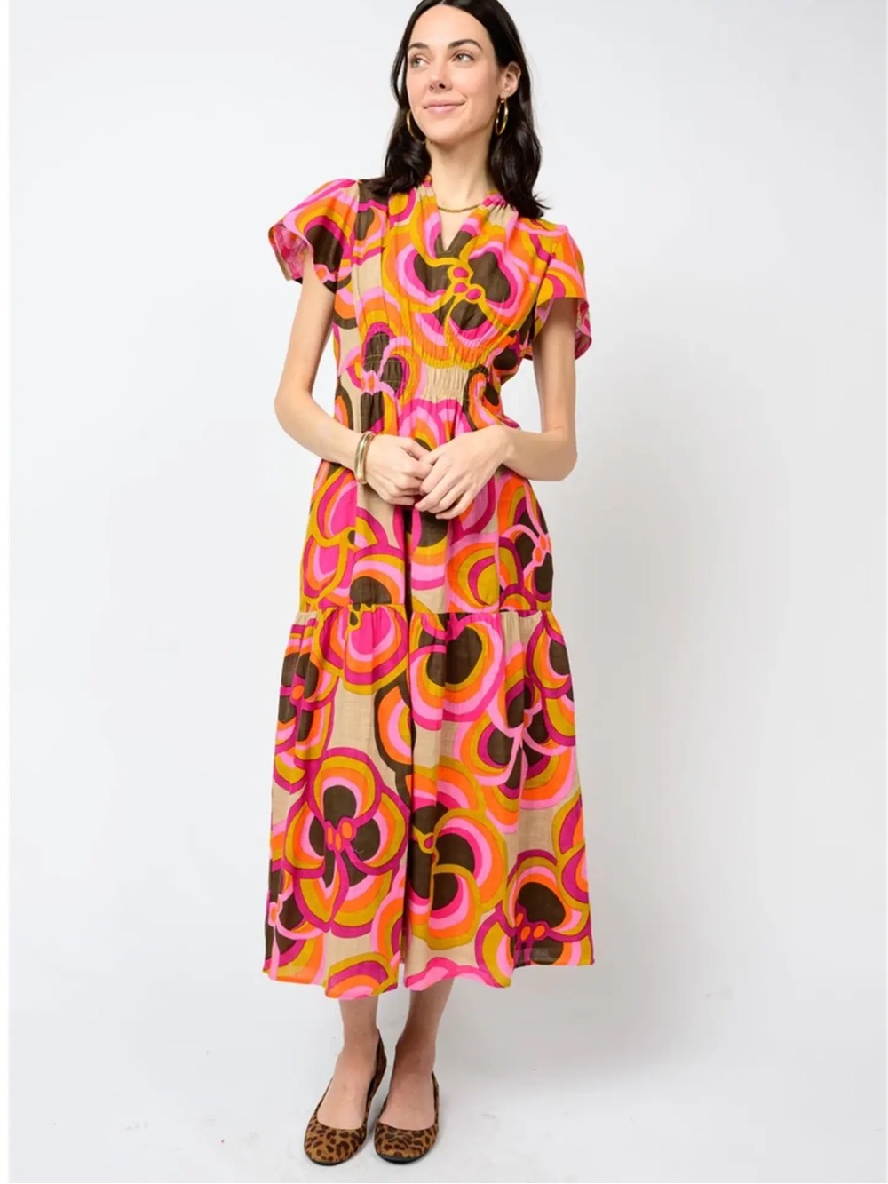EUC Ivy Jane / Uncle Frank Midi Dress, sz M